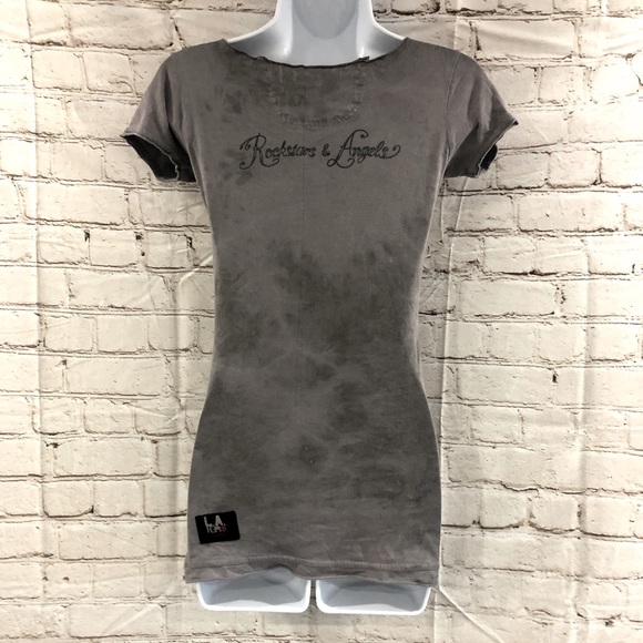 ❤️‍🔥Rockstars & Angels❤️‍🔥Graphic SS T-Shirt❤️‍🔥Measurements in Pics❤️‍🔥 - Picture 3 of 11